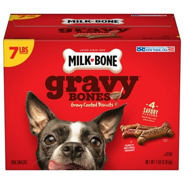 Milk-Bone Gravy Bones Dog Biscuits, Small (Various Sizes)