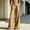 Khaki, variant on High Waist Loose Fit Long Pants, Solid Color Pleated Work Trousers with Pockets, Women Casual High Waist Loose Pocket Solid Ladies Long Pants