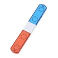 thumbnail image 4 of RC Police Light Ultra Bright Simulation Model Car LED Police Flash Light 145x22x12mm For 1:8 1:10 RC Model Car Red Blue,, 4 of 5
