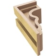 thumbnail image 6 of 4"W x 4"D x 8"H Wide Highland Rough Cedar Woodgrain TimberThane Corbel, Primed Tan, 6 of 6