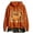 Orange, variant on Womens Halloween Graphic Pullover Oversized Drawstring Long Sleeve Tops Fall Floral Pumpkin Maple Leaf Graphic Hoodies Casual Sweatshirt