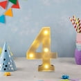 thumbnail image 6 of LHNFT Led Marquee Letters, 26 Alphabet Light Up Letters, Small Led Letter Lights, Battery Powered Lighted Letter for Party, Table, Birthday Decor Home Decor, 6 of 6