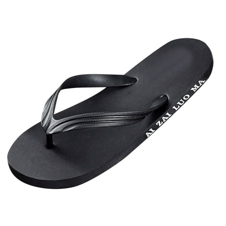 

Dtydtpe Flip Flops Men Summer Flat Soft Bottom Comfortable Lightweight Casual Beach Sandals Mens Leather Flip Flops Size 11 Mens Leather Flip Flop Reefs Mens Flip Flops Leather Comfy Sandals for