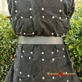 thumbnail image 3 of Munetoshi Brown Dark Age Medieval Belt with Hand Forged Iron Buckle Renaissance Costume M, 3 of 9
