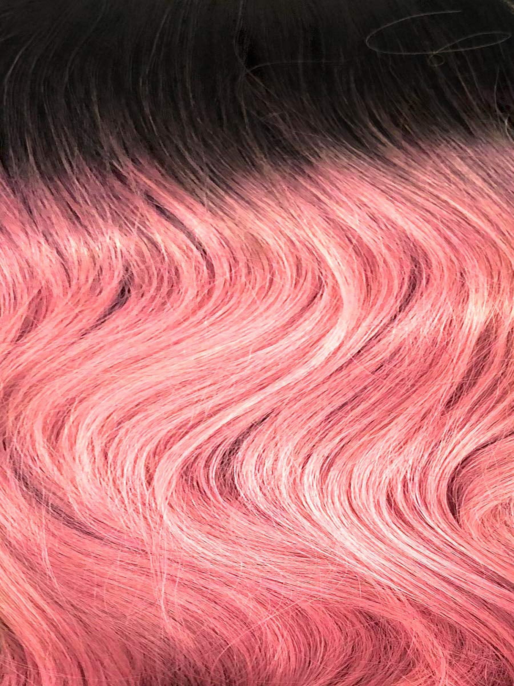 Bohemian Wig Human Hair Blend Lace Front - HBW WINFREY (TT1B-)