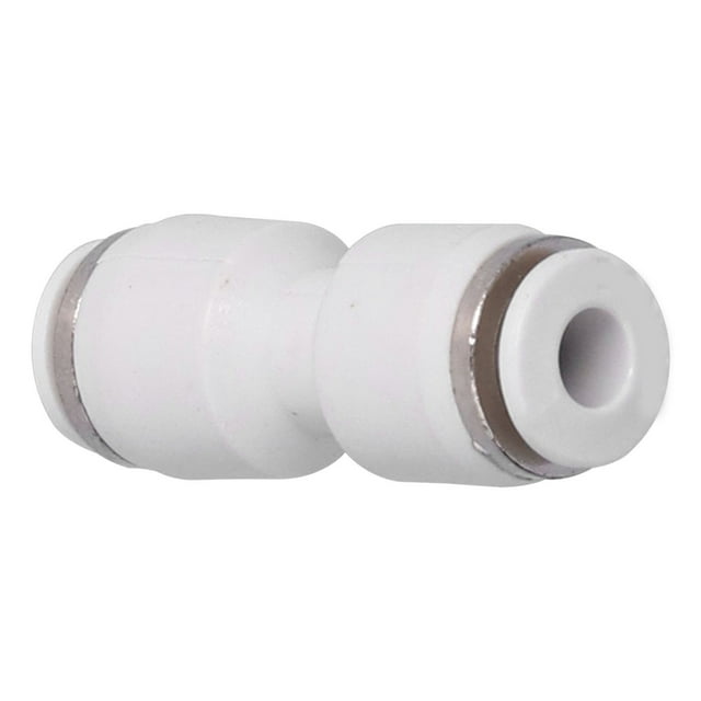 Conecte el tubo de la tubería, conector de tubo de conexión neumática, tubo de conexión recta, accesorios de conexión a presión, diseño aerodinámico