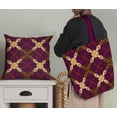 thumbnail image 5 of Soimoi Silk Fabric Argyle Check Fabric Prints By Yard 42 Inch Wide, 5 of 5