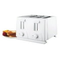 thumbnail image 4 of Brentwood TS-265 Extra Wide 4 Slot Bread Bagel Cool Touch Kitchen Toaster, White, 4 of 5