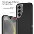 thumbnail image 3 of Funda I-HONVA para Samsung Galaxy S24/S25 a prueba de golpes, color negro y gris, 3 of 7
