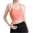 thumbnail image 1 of Sports Bra for Women, Color-Blocked High-Impact with Removable Pads, Elastic Support for Running and Workouts, 1 of 4
