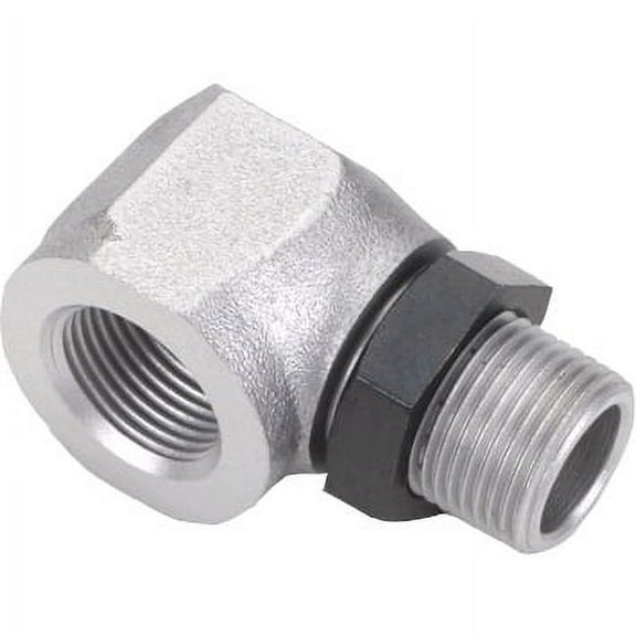 Saito Engines Muffler Right Angle Adapter with Nut AG AH SAI125A140 Replacement Engine Parts Air/Heli