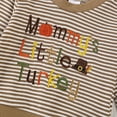 thumbnail image 4 of KPOPLK Boy Clothes Winter Toddler Baby Boy Outfit Knit Sweatshirt Top Pants 2Pcs Set 6 9 12 18 24 Months 2T 3T Little Boys Fall Winter Warm Clothes Khaki Size 2-3 Years, 4 of 9