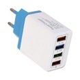 thumbnail image 1 of 4 USB Color Travel Charger 3A Phone Fast Charging Charger EU Plug Adapter, 1 of 3