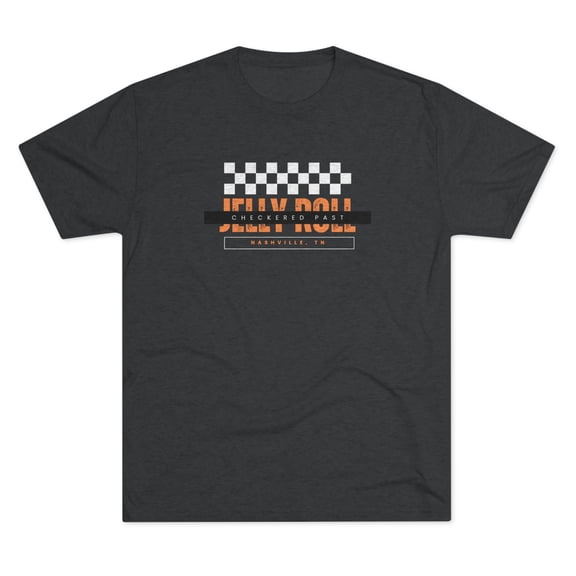 Jelly Roll - Checkered Past -Unisex Tri-Blend Crew Tee