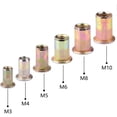 thumbnail image 4 of EGNMCR 200 Pc Threaded Insert Inoxidable Nutsert Nut Kit M3 M5 M6 M8 M10 Jeans Buttons, 4 of 5