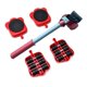 thumbnail image 3 of Furniture Mover Tool Set Heavy Stuffs Transport Lifter 4 Wheeled Mover Roller with Wheel Bar Moving Device, 3 of 4
