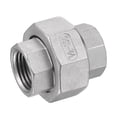 thumbnail image 1 of Unique Bargains Connecteur de Raccord de Tuyau Hexagonal Filetage Femelle 1/2 NPT Acier Inoxydable 304, 1 of 5