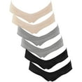 thumbnail image 2 of KTMKH 6 Pack Maternity Pregnant Women Low Waist V Shaped Cotton Pregnancy Postpartum Panties, 2 of 7