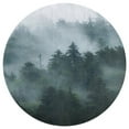 thumbnail image 3 of Nature Forest Round Area Rugs for Bedroom Living Room, 2FT Soft Comfy Indoor Circle Carpets, Carpet Home Decor Floor Mat, 3 of 6