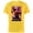 Yellow, variant on Marvel Spider-Man: Across the Spider-Verse Infinite Spiders - Short Sleeve Cotton T-Shirt for Adults - Customized-Red