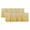 Yellow, variant on Valances for Windows, Brown Beige Kitchen Curtains Valances 2 Pack for Living Room Bedroom Bathroom, Gradient Monochrome Modern Country Light Filtering Curtains Rod Pocket Valance 42"x12"