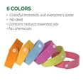 thumbnail image 2 of Anti Mosquito Bracelet-Natural Deet-FreeInsect Bug Repellent Bands Safe For Kids - 6 Packs, 2 of 9