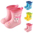 thumbnail image 5 of Otqutp Kids Rain Boots Lightweight Non Slip Cartoon Water Shoes Toddlers Waterproof Mid Calf Boots Boys Girls Outdoor Rain Boots, 5 of 5