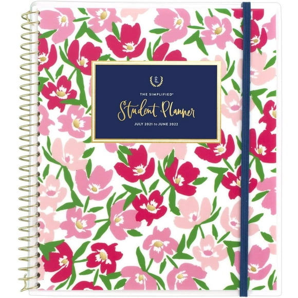 Academic Student Planner 2021-2022, Simplified by Emily Ley for AT-A-GLANCE Weekly & Monthly Planner, 7" x 9", Medium,