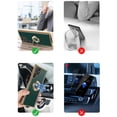 thumbnail image 4 of Compatible with Samsung Galaxy S22 Ultra Case with Ring Stand Slim Thin TPU Silicone Shockproof Anti-Yellowing Protective Phone Case For Samsung Galaxy S22 Ultra 2022 Support Magnetic Car Mount,Green, 4 of 6