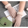 thumbnail image 5 of Guantes y manoplas de invierno para mujer + Guantes para clima frío$Guantes cálidos de invierno para mujer, guantes resistentes al viento con forro polar$Guantes de invierno para mujerGuantes de, 5 of 5