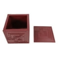 thumbnail image 2 of Frank Lloyd Wright Charles Ennis House Petite Cube Trinket Box Textile Block Art, 2 of 9
