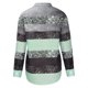 thumbnail image 5 of Tops para mujer Camisas Blusas Elegantes Camisas casuales de manga larga Estampado de moda Cuello vuelto Camisa con botones Odeerbi ODB-5, 5 of 8