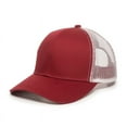 thumbnail image 4 of Outdoor Cap MBW-600 Mesh Back-Cardinal/White, 4 of 8