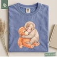 thumbnail image 5 of Monkey Punch Shirt, Monkey Punch Graphic Tee, Baby Monkey Plush Top, Mothers Day Tee, Animal Lover Mother Gift Cute Cozy Mom, 5 of 6