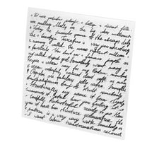 Silicone Clear Stamps for DIY Crafts and Scrapbooking Multi Color 1 Sheet