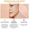thumbnail image 5 of 1pcs Full-Coverage Concealer Set — Brightening & Color-Correcting (Specially Designed for Dark Circles), Includes Waterproof Foundation and Face Makeup Brush Set, Under-Eye Flaw Corrector., 5 of 5