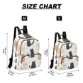 thumbnail image 2 of FORMRS Mini Backpack Purse for Women Travel Daypack Casual Shoulder Bag, Cute Cartoon Cats, 2 of 7