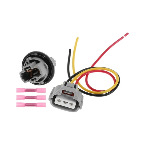 Unique Bargains 1 Set Front Turn Signal Light Socket Wiring for Toyota 4Runner 2003-2006 No.9007560060/90075-60060 Lamp Bulb Pigtail Connector Harness