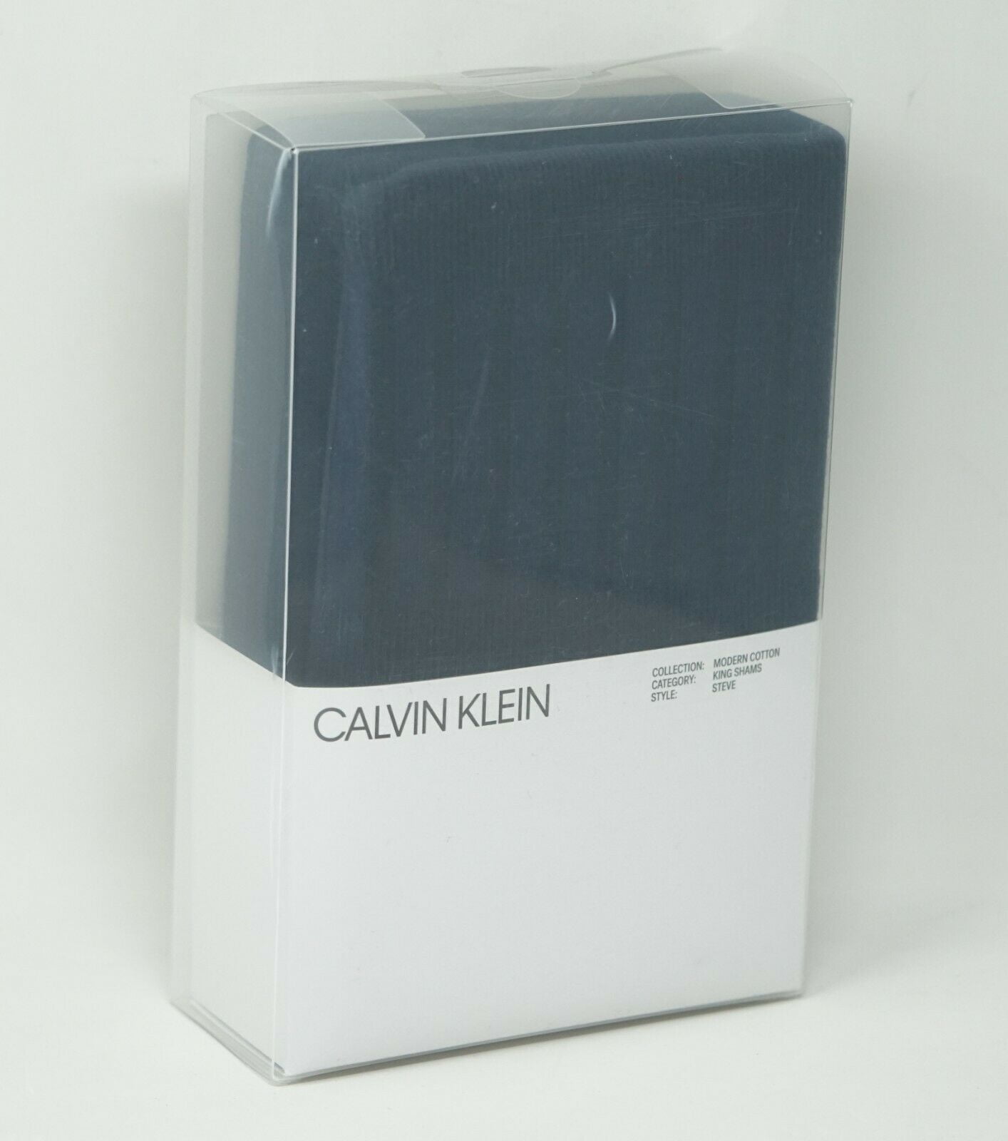 Calvin Klein Steve Collection Modern Cotton Modal Pillow Sham PAIR