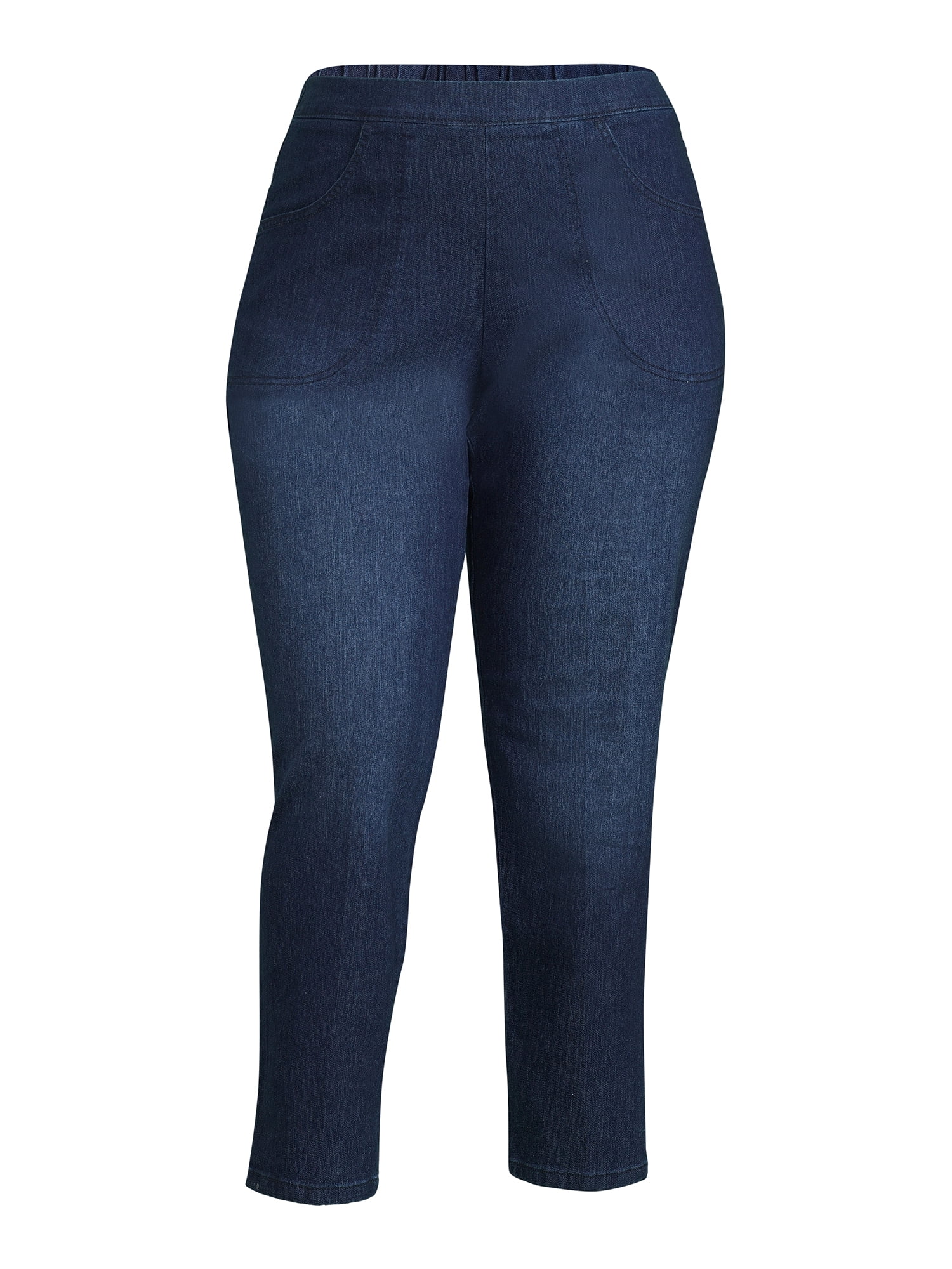 JMS Just My Size by Hanes Women's Plus Size 2 Pocket Pull On Pants, Single and 2 Pack