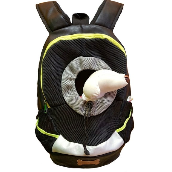 Pet Carrier Mesh Backpack, Black