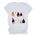 thumbnail image 2 of Rezuofi 2 Pcs Chicken Tshirt Mom Cute T Shirts Womens Short Sleeves Farm Country Casual Tee Tops, 2 of 6