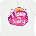 thumbnail image 4 of Inktastic I Love My Nanny Grandchild Girls Toddler T-Shirt, 4 of 5