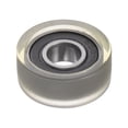 thumbnail image 1 of Unique Bargains Roulement à Rouleau à Poulie en PU 6x18x7 mm, Roue de Guidage Revêtue de Polyuréthane pour Usage Industriel, Vert, 1 of 5