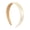 Cream, variant on Motique Accessories 1.25 Inch Wide Satin Non Slip Hard Headband with No Teeth