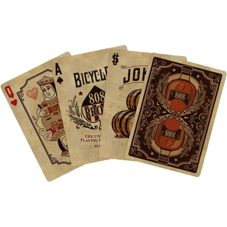 Bicycle, Playing Cards, Bourbon Brown Deck, Standard 52-card