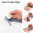 thumbnail image 4 of 2 Pack P10 Headgear CPAP Replacement,Headgear for P10 Nasal Pillow CPAP Mask Straps 6 Adjustment Clips, 4 of 5