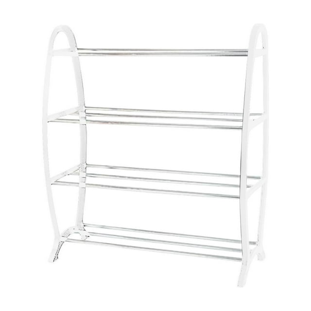 Small Shoe Rack, Shoe Rack for Door Assembled Simple Storage Cabinet for Rental Room and Dormitory