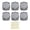 Black, variant on Suodoka 6 Pcs Magnetic Cable Organizer, 7.5mm Slot Charging Cord Clip Holder, Desk Wire Keeper with Traceless Tape, White