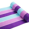 RUBFAC 12 Rolls Crepe Paper Streamers Mermaid Colors, Lavender, Purple and Baby Blue for Mermaid Party Decorations, Birthday Supplies and Baby Bridal Shower